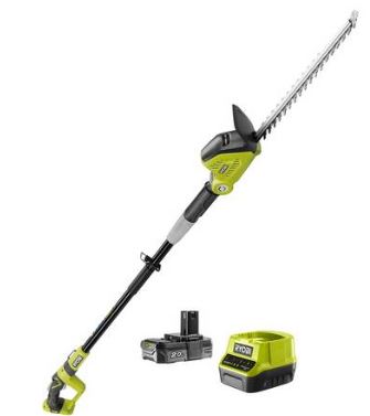 spear and jackson cordless hedge trimmer with 2 batteries